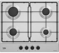 Beko HIAG64223SXE Acciaio inox Da incasso 60 cm Gas 4 Fornello(i)