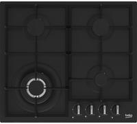 Beko HIYG 64225 SBO piano cottura Nero Da incasso 60 cm Gas 4 Fornello(i)