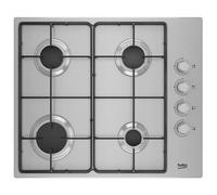 Beko HIGG641C3SX Acciaio inox Da incasso 60 cm Gas 4 Fornello(i)