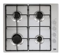 Beko HIGG641C3SX Acciaio inox Da incasso 60 cm Gas 4 Fornello(i)