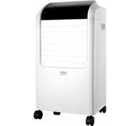Beko Raffrescatore d'aria Portatile Evaporativo Senza Tubo Capacità Tanica 8 Litri 3 Velocità Umidificatore Ionizzatore con Timer e Telecomando - EFE6030W