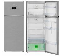BEKO FRIGO DOPPIA PORTA 406LT ETOTALNOFROST 70CM SILVER RDNG455E40XBN Beko