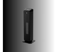 BEKO Termoventilatore a torre con telecomando RHP7120B, Potenza 2000W, Tecnologia ceramica, 4 modalità, protezione da surriscaldamento