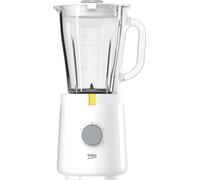 Beko - TBN62608W - Frullatore da Tavolo Glow Line, 600 W, 2 Velocità, 4 Lame in Acciaio Inox, Brocca in Vetro 1,5 L - Bianco