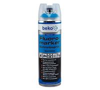 Beko TecLine fluoro Marker scrittura Spray 500 ML Leuchtblau, 1 pezzi, 29439500
