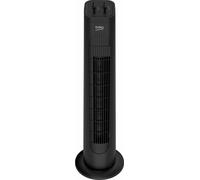 Beko EFW5300B Ventilatore a Torre Meccanico, 35W, 3 Velocità, Oscillazione 60°, Timer 2h, Nero