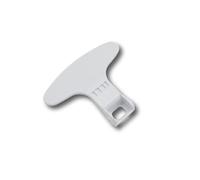Beko WMB81431 WM74155LW - Maniglia per porta lavatrice, colore: Bianco