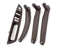Bekuyu 51416975791 Per E70 E71 X5 X6 2007-2013 LHD Sedile Anteriore Sinistro Conducente Braccioli Interni Portiera Kit Maniglia Trazione Portiera (Moka-4PCS Set)