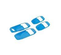 Bekuyu Accessori Auto Per Jeep Per Wrangler JL Per Gladiator JT 2018 2019 2020 2021 2022 Copertura Decorativa Per Maniglia Interna Della Portiera Dell'auto (Blue2)