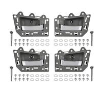 Bekuyu Per Jeep Per Grand Per Cherokee 2005 2006 2007 2008 2009 2010 1JV461J3AA 1JV471J3AA 5HR421J3AK 5HR411J3AK Maniglia Interna Della Portiera Dell'auto (4pcs Chrome Front Rear)