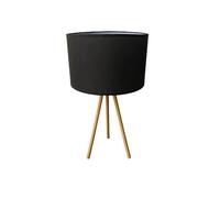 BEL AIR HOME NAPOLI Lampada da tavolo Treppiede a 3 gambe - Altezza 53 CM - Design elegante e moderno - Perfetto per soggiorno, camera da letto, ufficio - 1xE-27