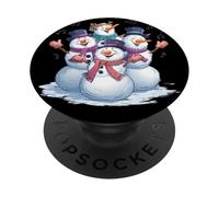 Bel canto Pupazzi di neve Grafica PopSockets PopGrip Adesivo
