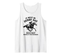 Bel cappello dov'è il Bourbon It Must Be Derby Day Canotta
