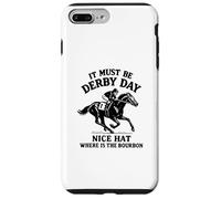 Bel cappello dov'è il Bourbon It Must Be Derby Day Custodia per iPhone 7 Plus/8 Plus