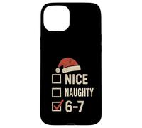 Bel Cattivo 67 Meme 6-7 Natale Brainrot Sei Sette Adolescenti Custodia per iPhone 15 Plus