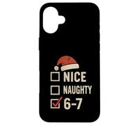 Bel Cattivo 67 Meme 6-7 Natale Brainrot Sei Sette Adolescenti Custodia per iPhone 16 Plus