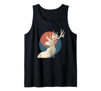 Bel Cervo Albino Cerca Gli Amanti degli Animali della Foresta Canotta