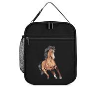 Bel contenitore per il pranzo a forma di cavallo, per uomini e donne, borsa termica per il pranzo, borsa termica portatile, borsa termica per lavoro
