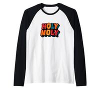 Bel Costume colorato Holy Moly Emblem Maglia con Maniche Raglan