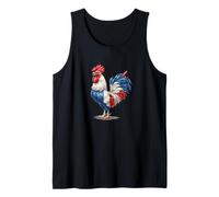 Bel Costume da Pollo Francese per Gli Amanti del Gallo e degli Animali Canotta