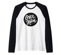 Bel Costume da sopra la Luna per Ragazzi e Ragazze Maglia con Maniche Raglan