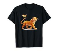 Bel Costume del Bengala per Gli Amanti della Tigre e degli Indiani Maglietta