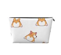 Bel culo di Corgi, Borsa da toilette Borsa per trucco Borsa per cosmetici Borsa da toilette da viaggio portatile
