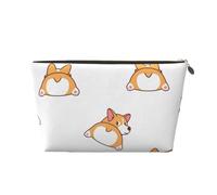 Bel culo di Corgi, Borsa per il trucco Borsa per cosmetici Borsa da toilette da viaggio portatile Borsa da toilette