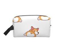 Bel culo di Corgi, Borsa per il trucco Borsa per cosmetici Borsa da viaggio portatile da viaggio Borsa per trucco Organizer