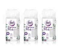Bel Face & Body Square Pads dischetti struccanti confezione conveniente 3x50 pz