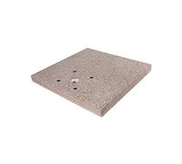 Bel-Fer Base in graniglia di Cemento 40x40 Modello 42/BSE/1, per fontane con ghiera Grande