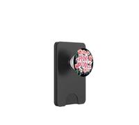 Bel fiore di peonia con divertente detto costume PopSockets PopWallet per MagSafe