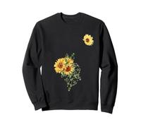 Bel Fiore Giallo Divertente Unisex Design Uomo Donna Tee Felpa