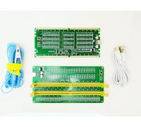 Bel kit tester RAM DDR4 per computer desktop non server alimentato da CPU modulo RAM e slot RAM per scheda madre, analizzatore diagnostico completo per scheda di debug, 288 pin, velocità RAM e