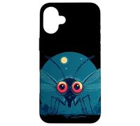 Bel logo Mosquito per uno sciame di risate Custodia per iPhone 16 Plus