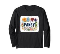 Bel Look con Questo Costume da Fiore del Pensiero Maglia a Manica
