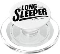 Bel look lungo dormiente per gli amanti del discorso PopSockets PopGrip per MagSafe
