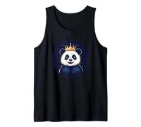 Bel panda nel Regno per un look divertente e amanti dei panda Canotta