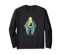 Bel pigiama avocado che porta risate accoglienti Maglia a Manica