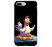 Bel pollo con gli occhiali Costume per le vacanze Custodia per iPhone 7 Plus/8 Plus