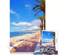 Bel puzzle "Passeggiata" da 1000 pezzi per ragazzi,ideale per allenare la mente,per il tempo libero,perfetto come regalo (38x52cm)
