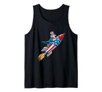 Bel Razzo Patriottico per fuochi d'artificio Adulti e Bambini Canotta