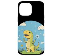 Bel sogno di dinosauro con questo dente di leone galleggiante Custodia per iPhone 13 Pro Max