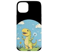 Bel sogno di dinosauro con questo dente di leone galleggiante Custodia per iPhone 15 Plus