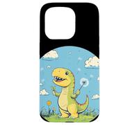 Bel sogno di dinosauro con questo dente di leone galleggiante Custodia per iPhone 15 Pro