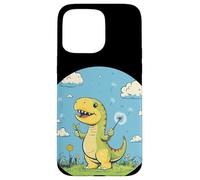 Bel sogno di dinosauro con questo dente di leone galleggiante Custodia per iPhone 15 Pro Max