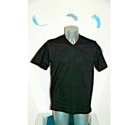 Bel T-Shirt In Cotone Mercerizzato Nero PASCAL MORABITO Taglia XL Nuovo