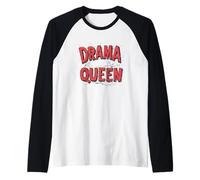 Bel vestito da regina drammatica per gli amanti delle dichiarazioni Maglia con Maniche Raglan