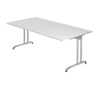 BELA 2E S | Scrivania - Bianco 200x100