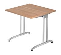 BELA 8 S | Scrivania - Noce 80x80